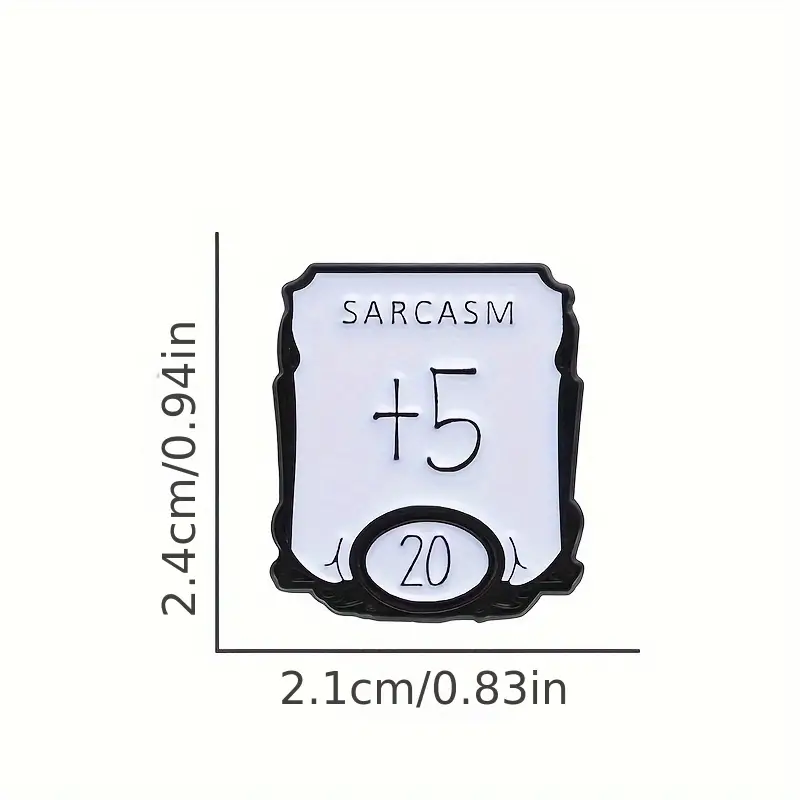Pin Sarcasm +5 D&D