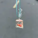 Collar Bolsa pez dorado