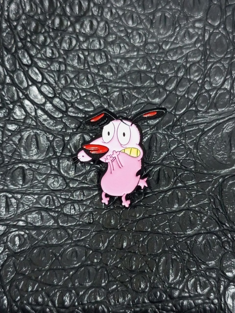 Pin Coraje el perro cobarde