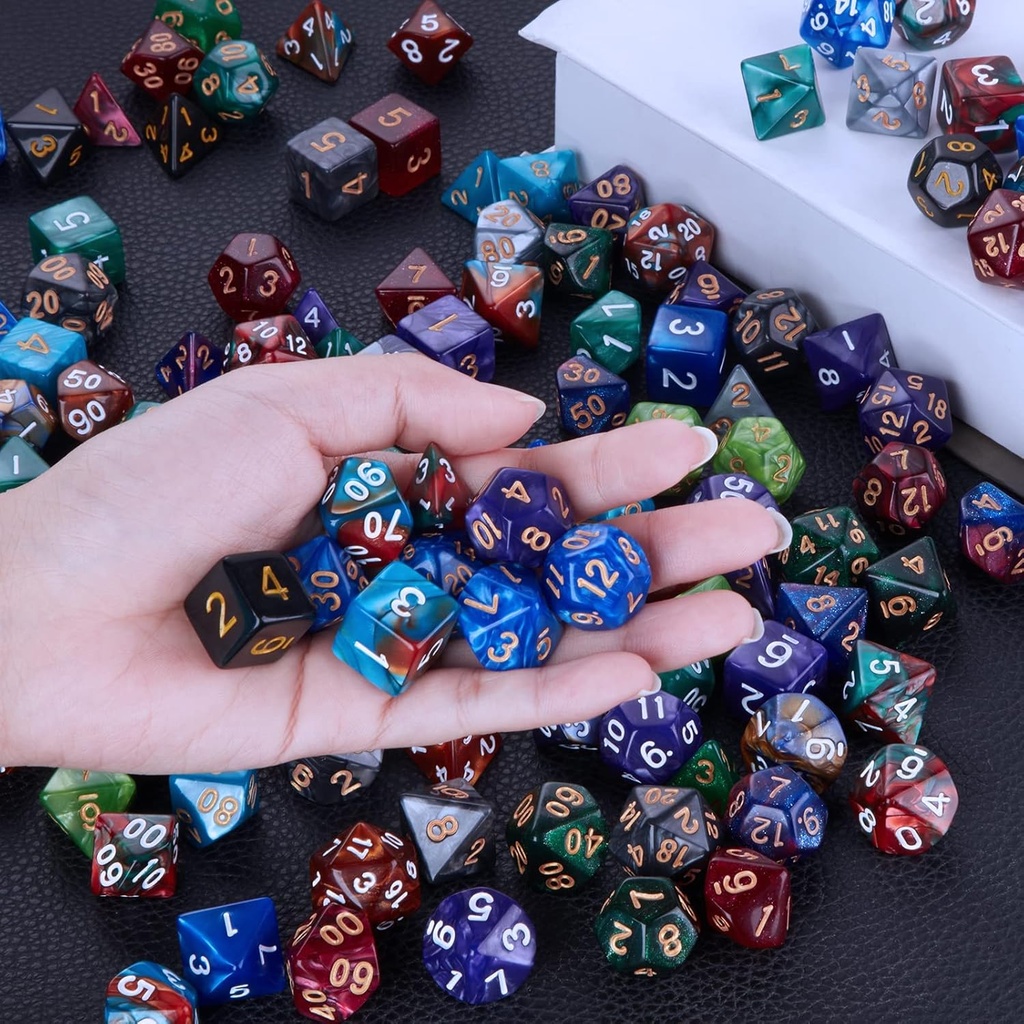 Set de 7 dados DnD
