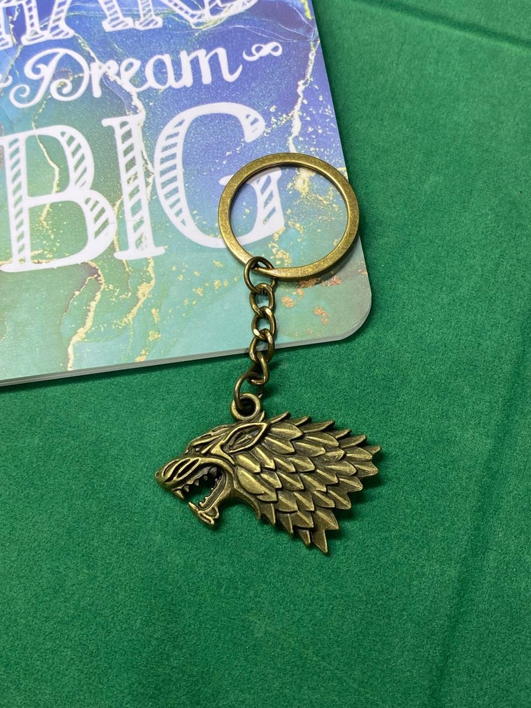 Llavero lobo huargo Stark Game of thrones