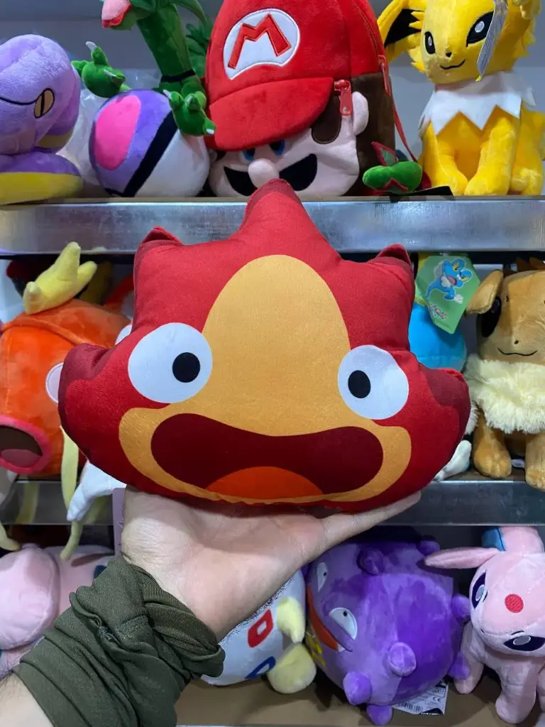 Calcifer de peluche 18cm