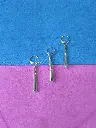 Zarcillos Zoro set 3 pzs
