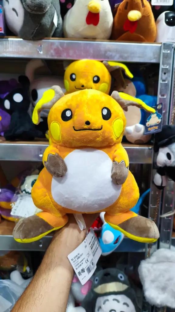 Raichu de peluche 25cm Pokémon