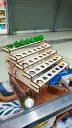 Soporte de madera para dados estilo repisas