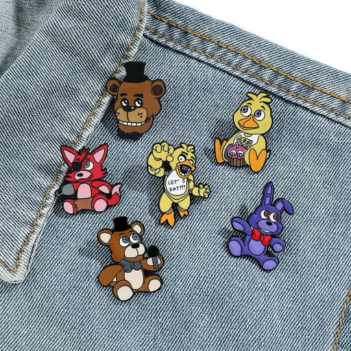 Pin FNaF Personajes