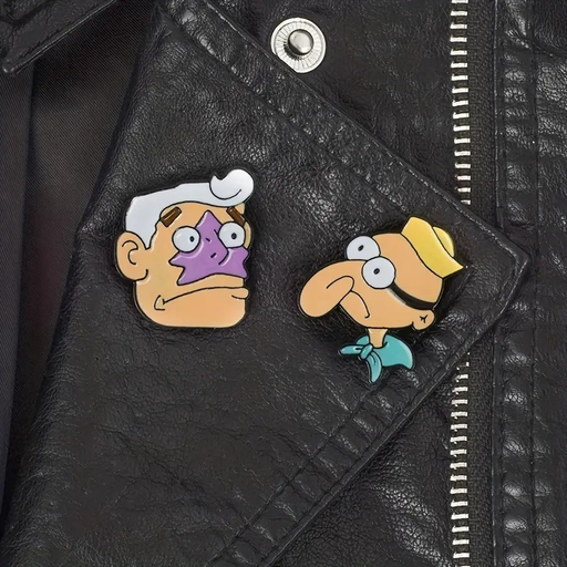 Pin Sirenoman y chico persebe Bob Esponja