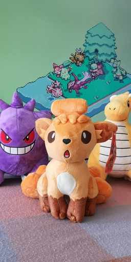 Pokémon Vulpix de peluche 25 cm