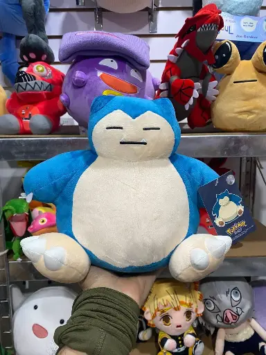 Pokémon Snorlax de peluche 21 cm