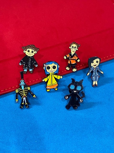 Pin Coraline personajes pelicula