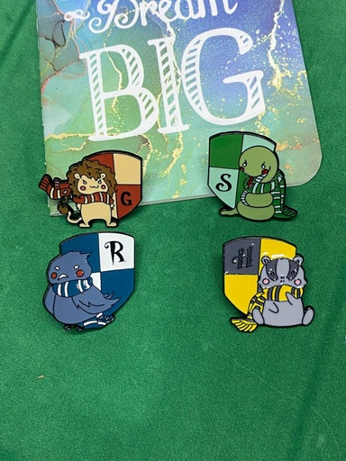 Pin Kawaii Harry Potter casas
