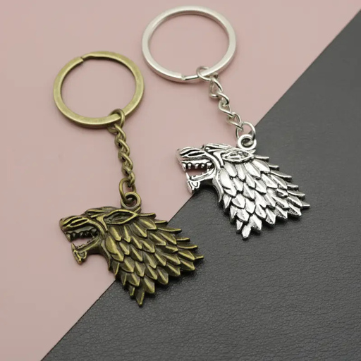 Llavero lobo huargo Stark Game of thrones