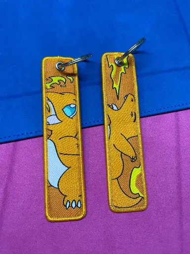 Llaveros Bordados Pokémon