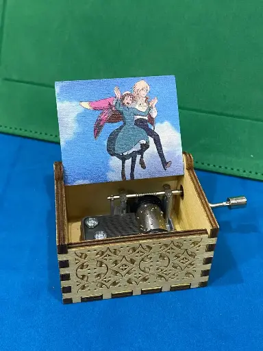 Caja musical Castillo Ambulante
