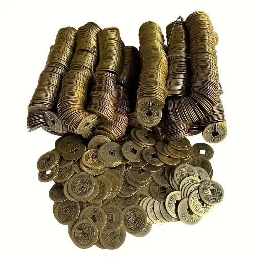 Monedas Chinas de lata 20 unds